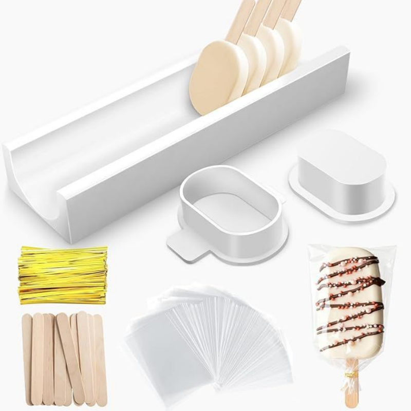 Baking Kitchen Set - Yapışmaz Tepsili Kek Pop Kalıp Seti,