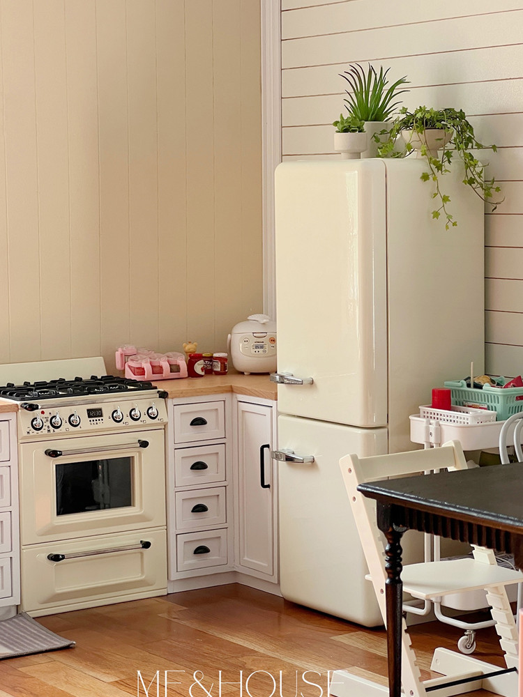Kitchen Uncle - 1/6 bebek evi modeli mobilya aksesuarları