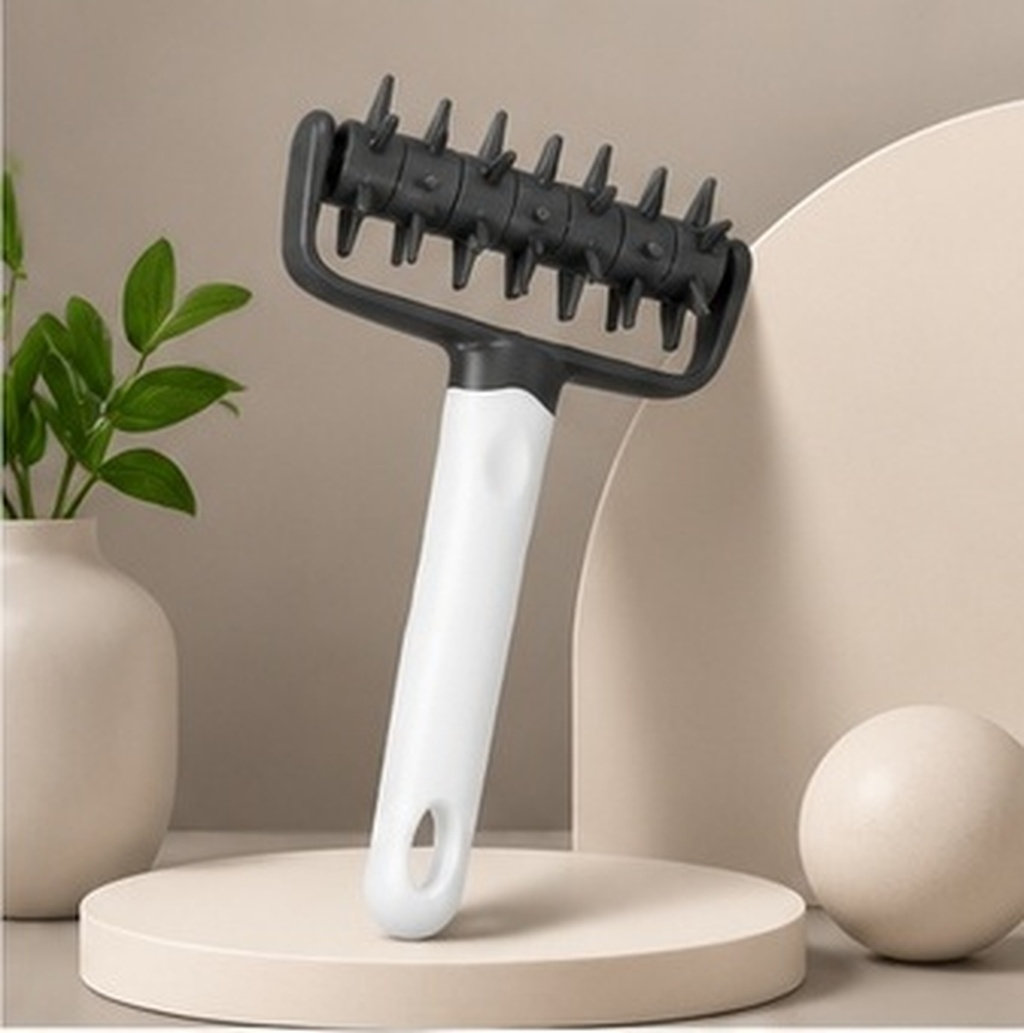 Kitchen Roller Baking - Pizza Delik Açıcı Hamur Açma Aparatı,