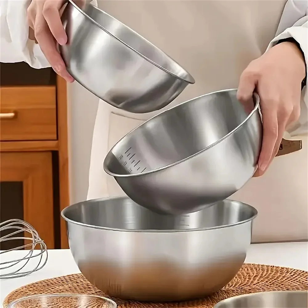 1-3 Paslanmaz Çelik Kase Seti  - Baking Kitchen Set incelemesi ve fiyatı