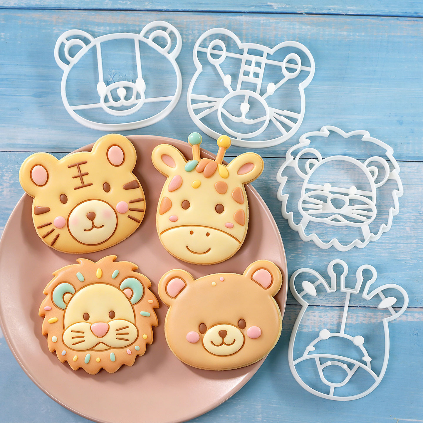 4 Parça Hayvan Figürlü Kurabiy - Baking Kitchen Set incelemesi ve fiyatı