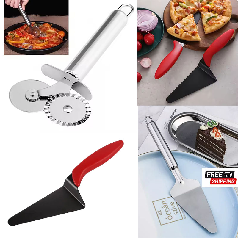 Paslanmaz Çelik Pizza Kesici T - Baking Kitchen Set incelemesi ve fiyatı