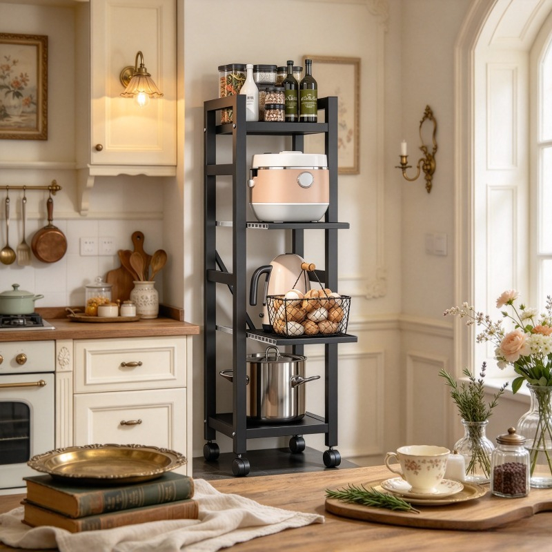 Çekilebilir Mutfak Rafı, Yer T - Kitchen Baking Cart incelemesi ve fiyatı