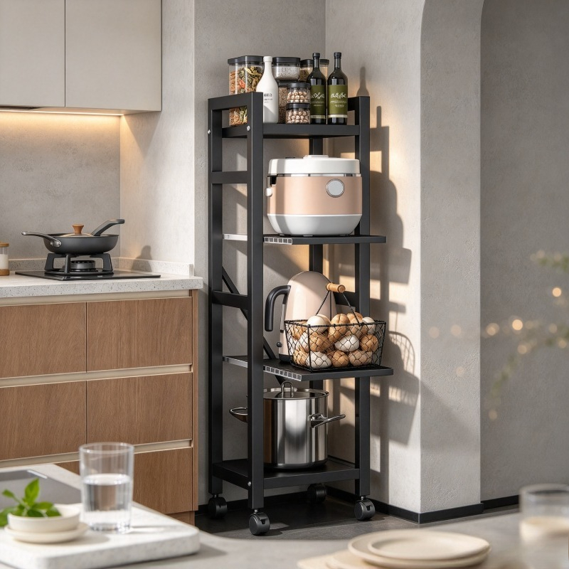 Çekilebilir Mutfak Rafı, Yer T - Kitchen Baking Cart incelemesi ve fiyatı